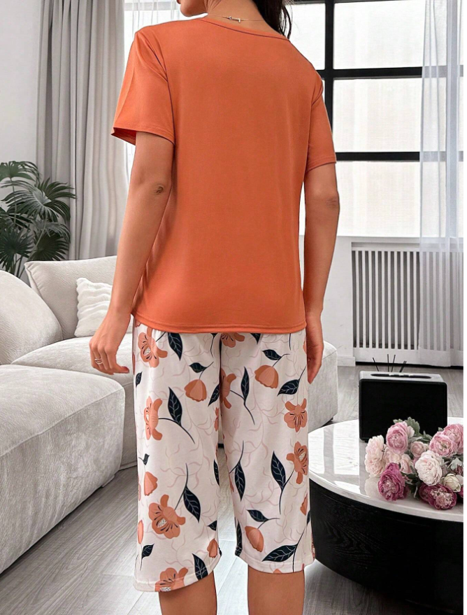 Women Summer Pajama Set