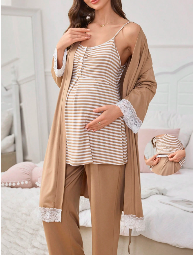 Women Maternity With robe