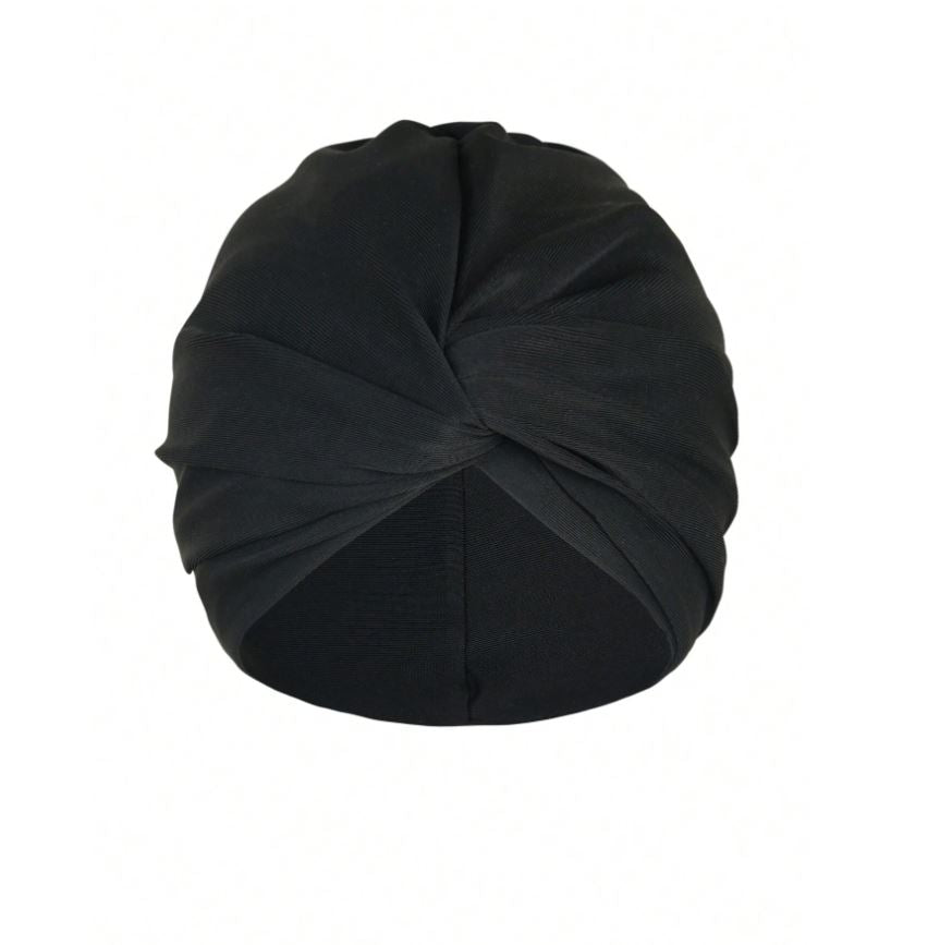 Women Swimsuit Hat Black wow