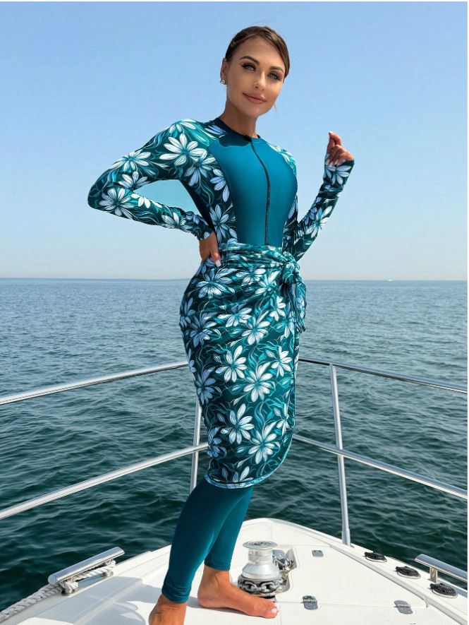 Swimsuit women green summer style