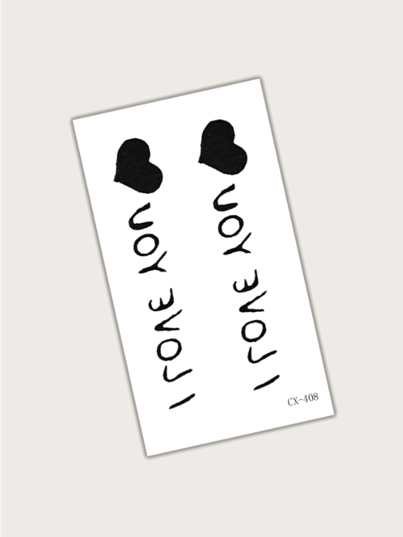 1pc Waterproof Sweatproof Temporary Tattoo Sticker