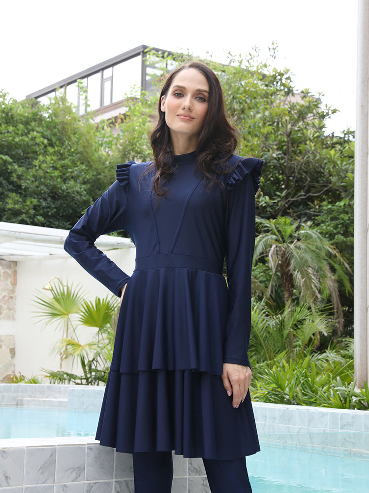 Women Swimsuit Dark Blue New Collection