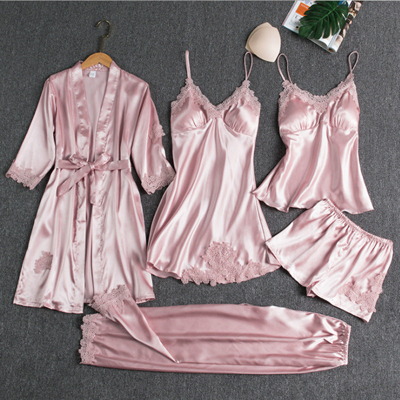 5pcs Pink Women Satan