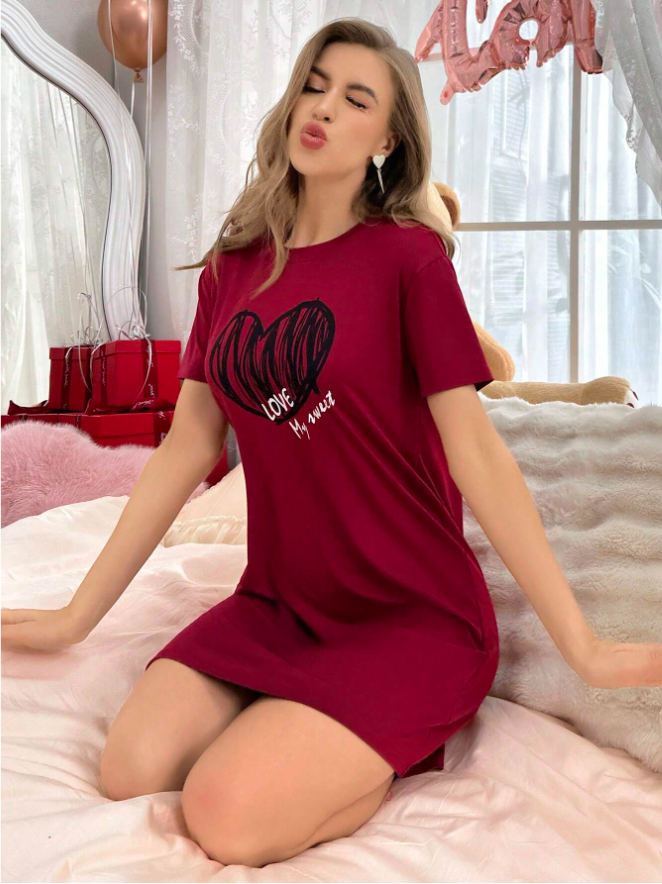 Red Night Dress
