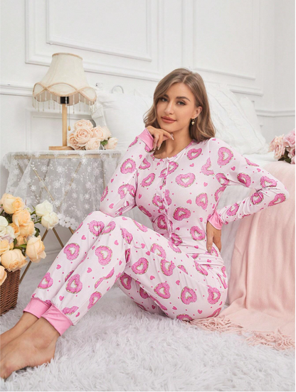 HeartMates Matching Romper Set