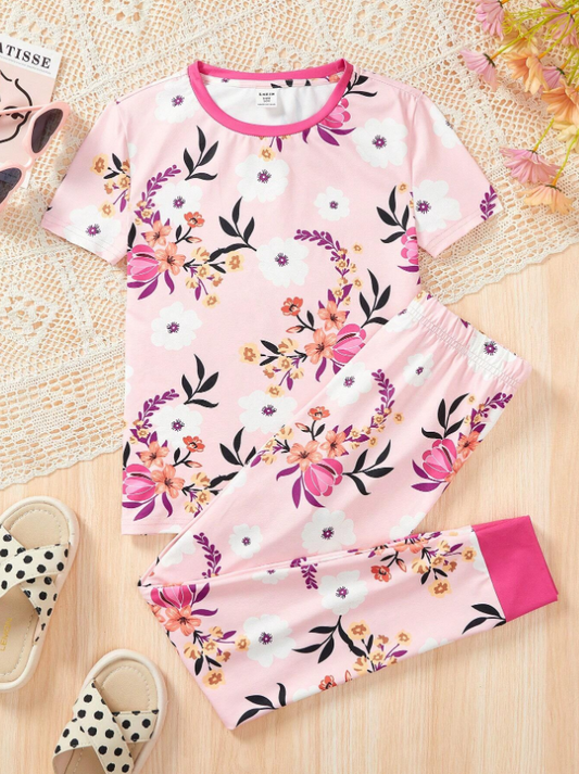 Blossom Dreams Knitted Pajama Set