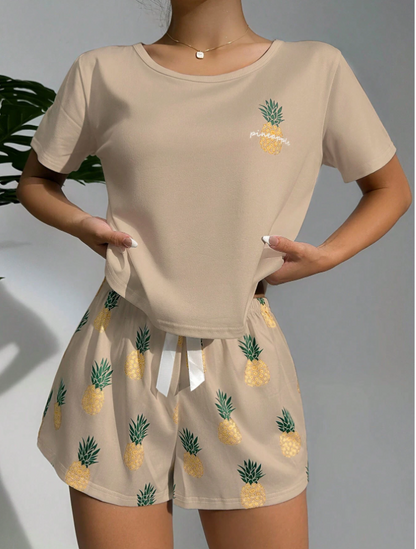 Pineapple Pajama Set
