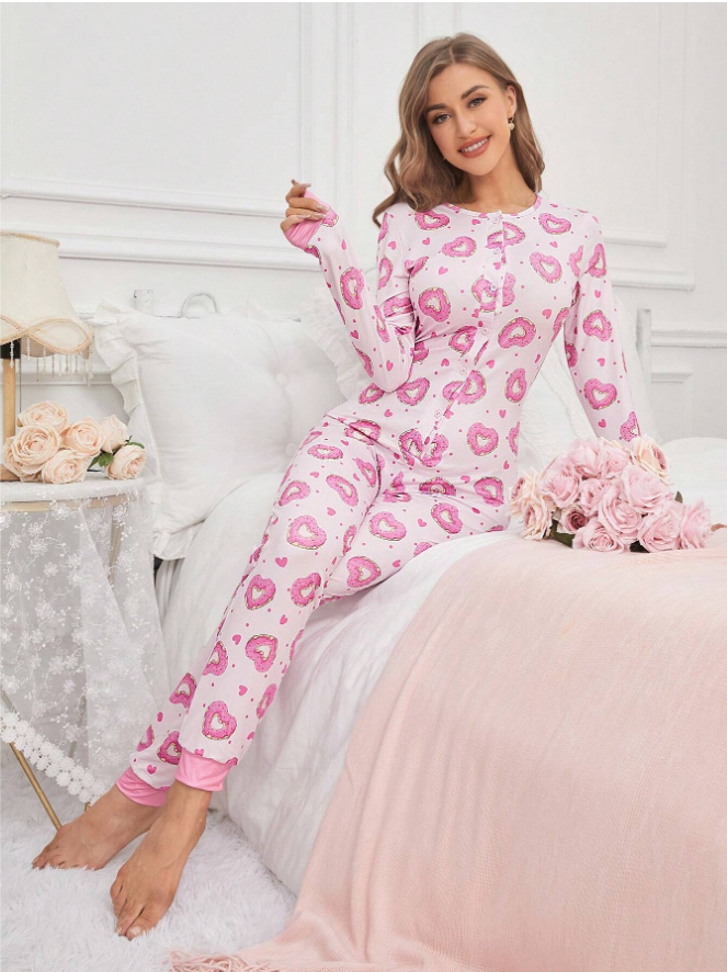 HeartMates Matching Romper Set