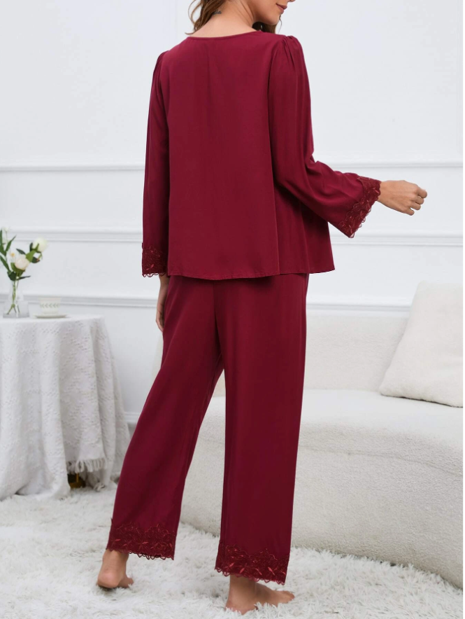 Maternity Women Red Pajama
