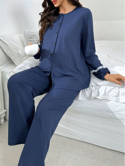 Women Maternity New Style Blue