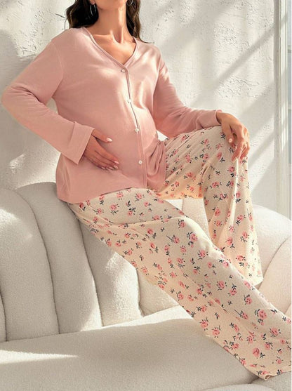 Women Maternity Pink