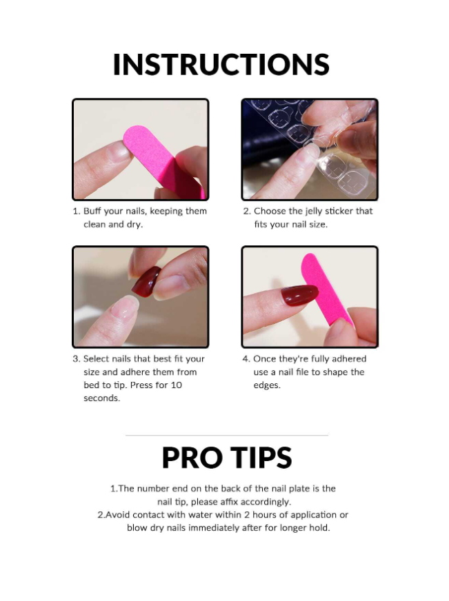  24pcs Short Square Shaped French Style Pink Ombre Glitter False Nails