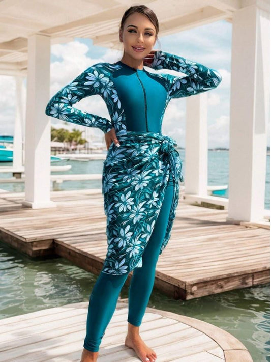 Swimsuit women green summer style