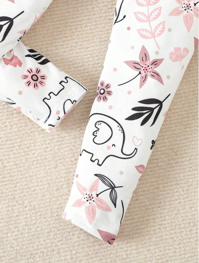 2pcs/Set Fit's Simple & Cute Short