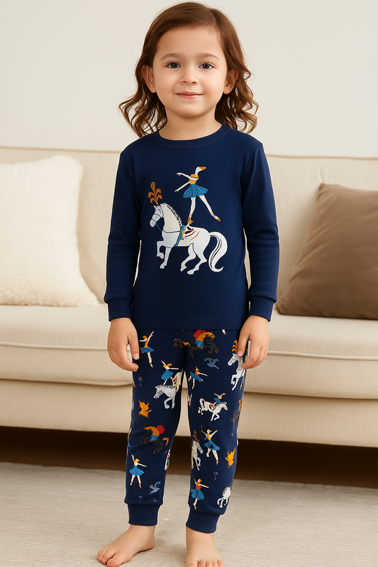 Boys & Girls Pajama Print Set