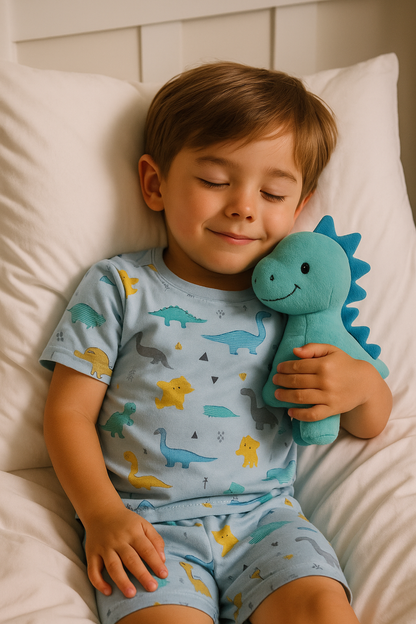 Dino Dreams 4-Piece Summer Pajama Set (Copy)