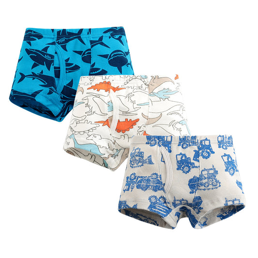 Astronaut Dinosaur Bunch Boys' Boxers