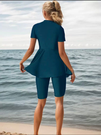Swim 2pcs women Dark green