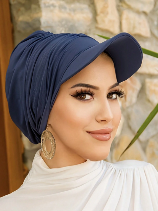 Women Hat double new Style Navy