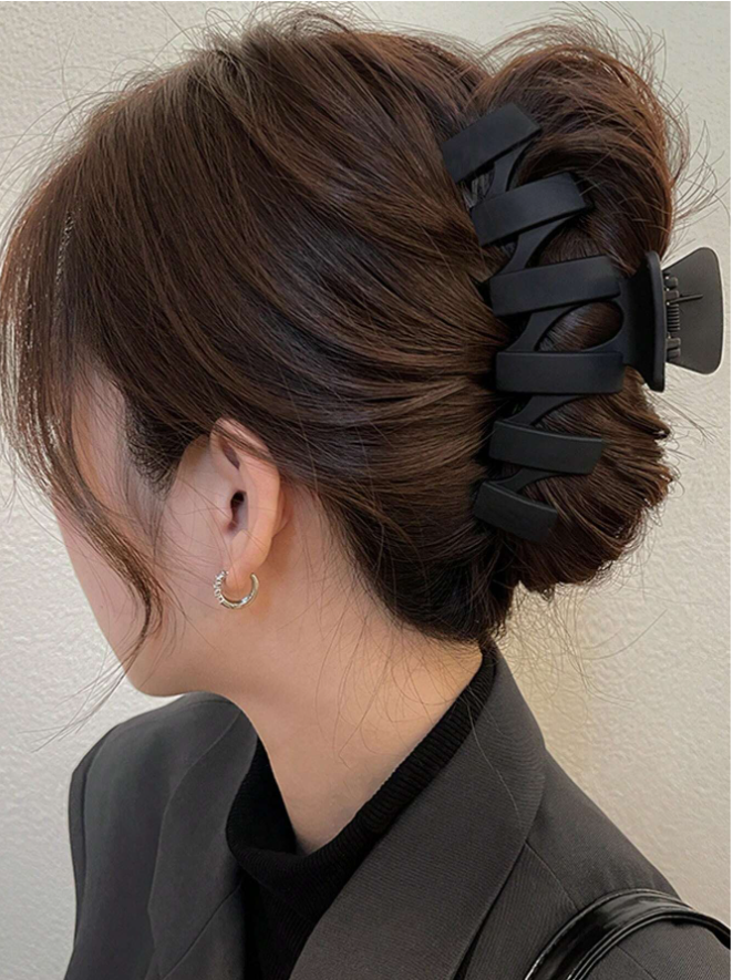 3pcs Women's Large Hair Claw Clips